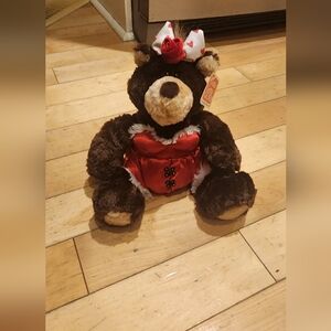 Gotta getta gund brown bear in red lingerie Debutante bear valentine